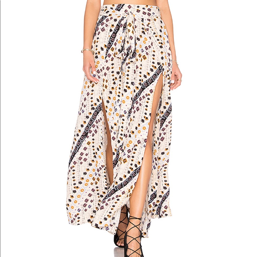 Free People Remember Me Maxi Skirt - 0